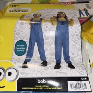 Illumination Entertainment Minion Bob Halloween Costume Infant 12-18 Month New